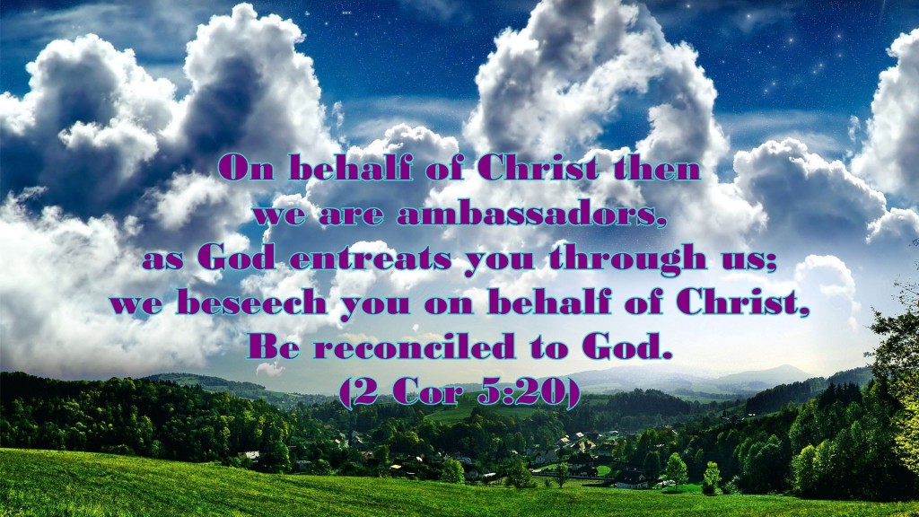 Reconciled To God In Christ