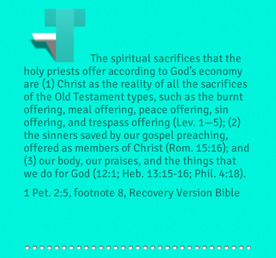 offer-to-god-the-christ-we-experienced-and-a-sacrifice-of-praise