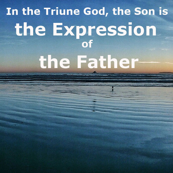 In The Triune God Christ The Son Is The Expression Of The Father Part