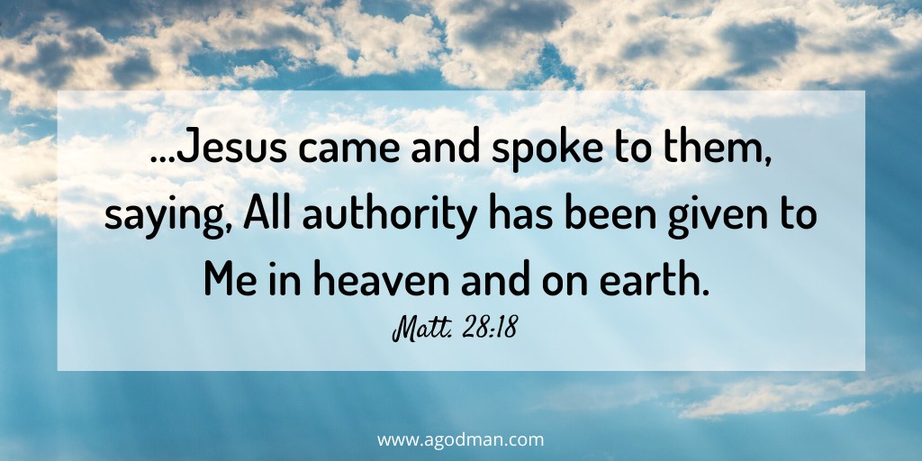 Being in the Resurrection Life of Christ to have the Authority of ...