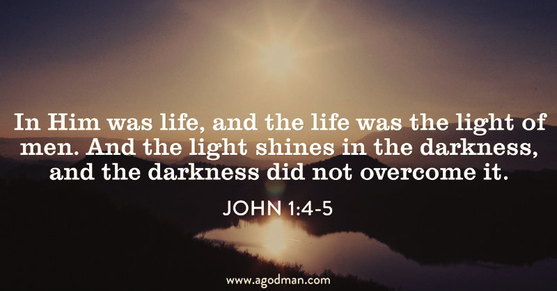 We see the Divine Light when we are in our Spirit and in the Church
