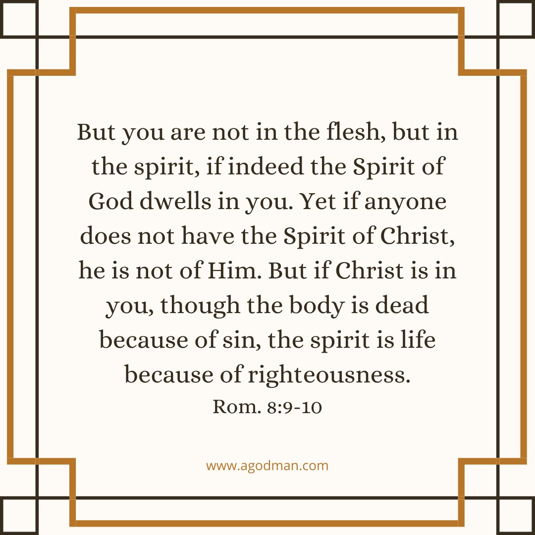 Experience The Spirit Of Christ To Be Released From Death By Remaining ...